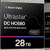 WesternDigitalUltrastar和Gold24TBCMRHDD现已发货28TBSMR驱动器正在量产